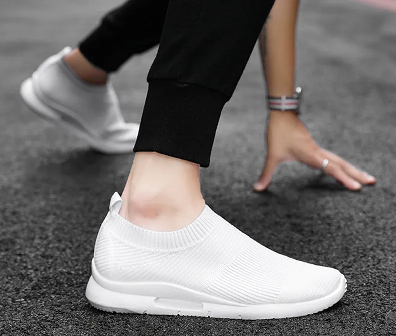 Air Walker Mesh Slip On Loafer Style Shoe Sneakers