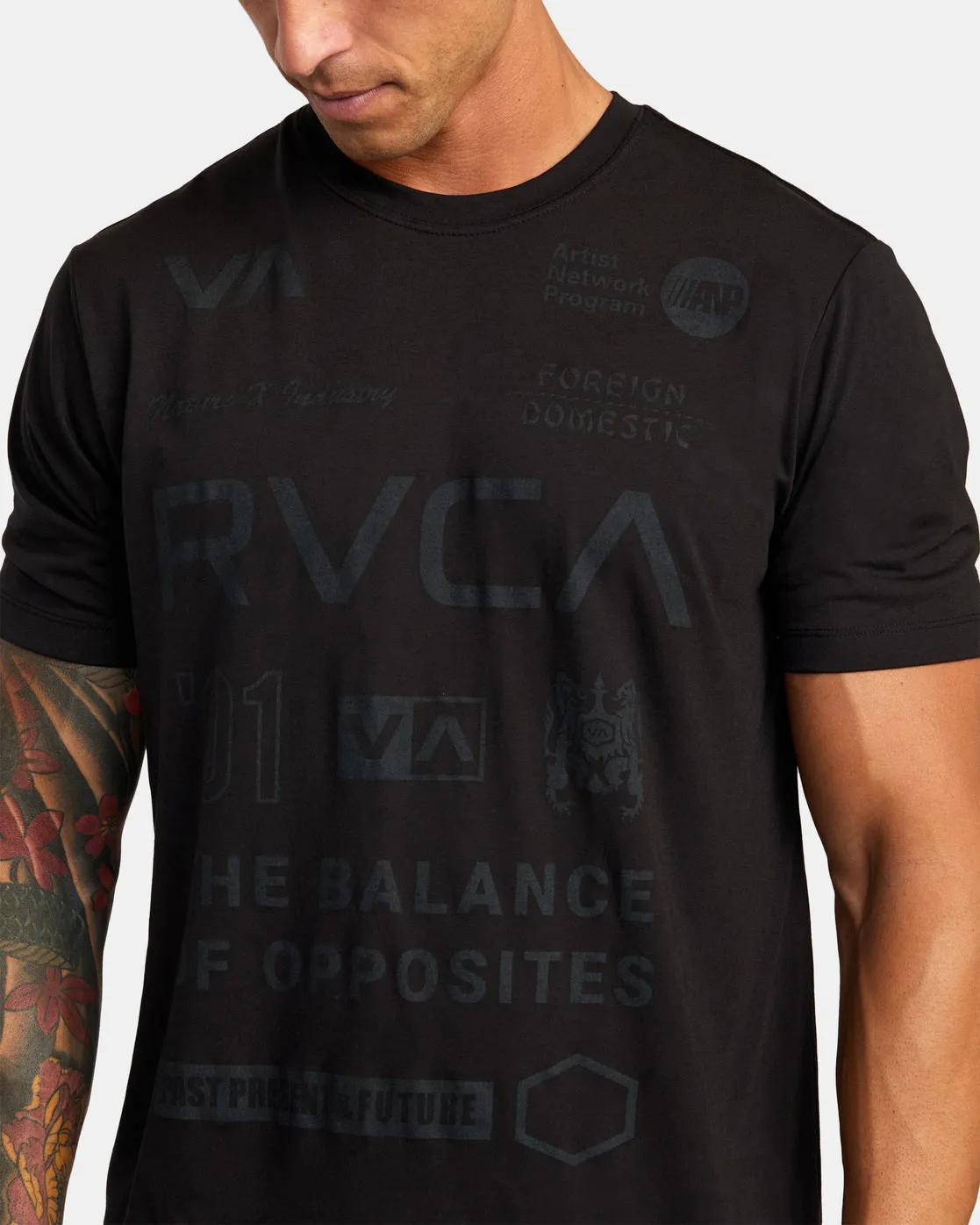 All Brand Short Sleeve Workout Shirt - Black 2