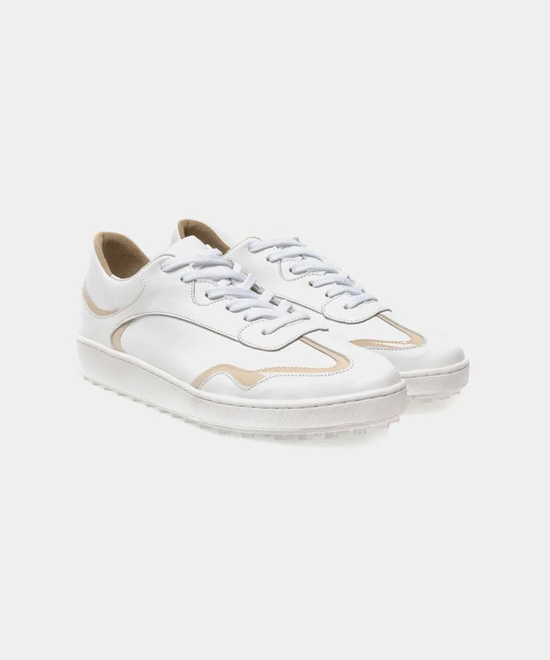 ALL CLASSIC Golf Curve Spikeless Golf Shoes - Beige