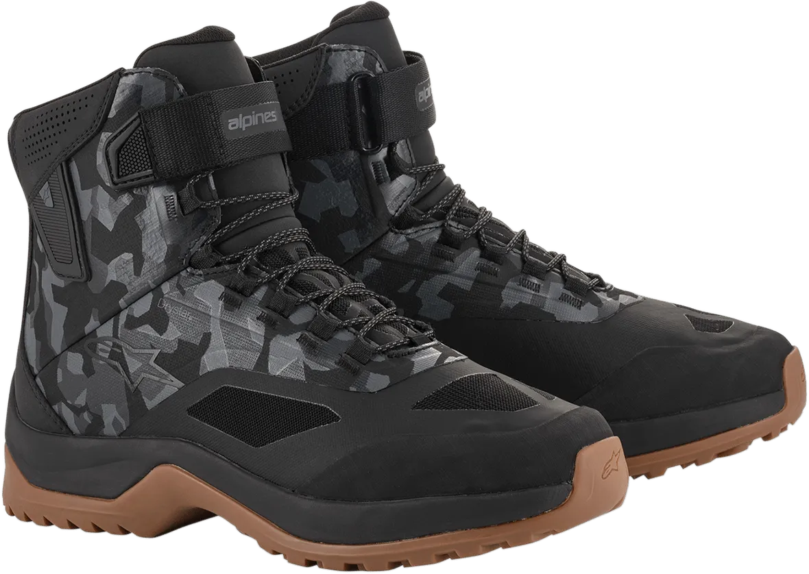 ALPINESTARS CR-6 Drystar? Shoes - Black/Gray/Gunmetal - US 11 2611020908411