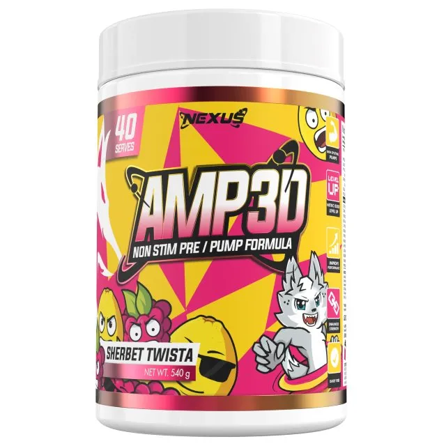 Amp3D Non-Stim Pre-Workout