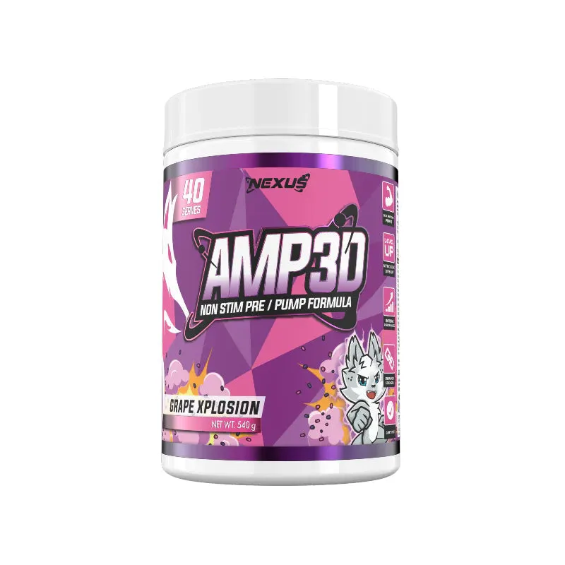 Amp3D Non-Stim Pre-Workout