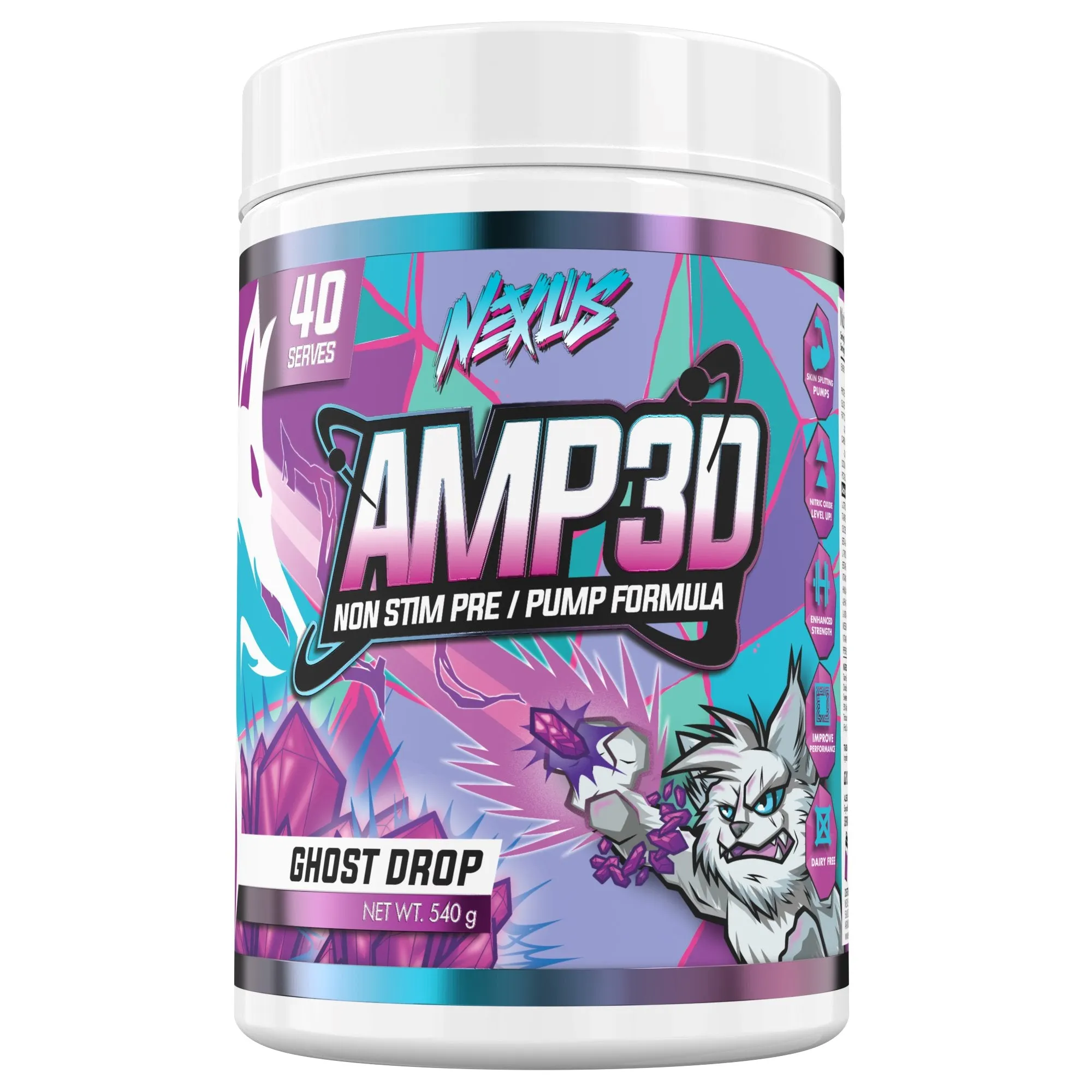 Amp3D Non-Stim Pre-Workout