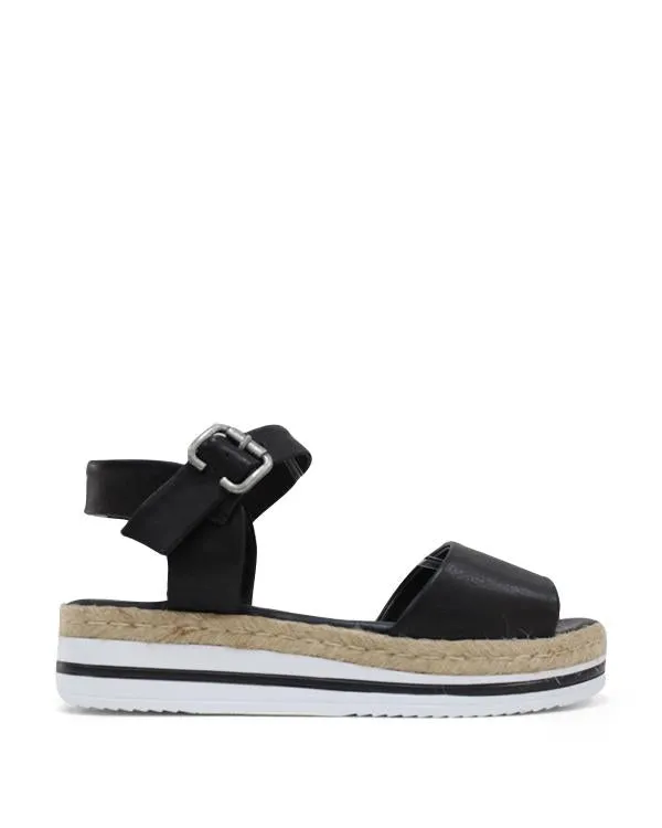 Andy Platform Sandal | Black