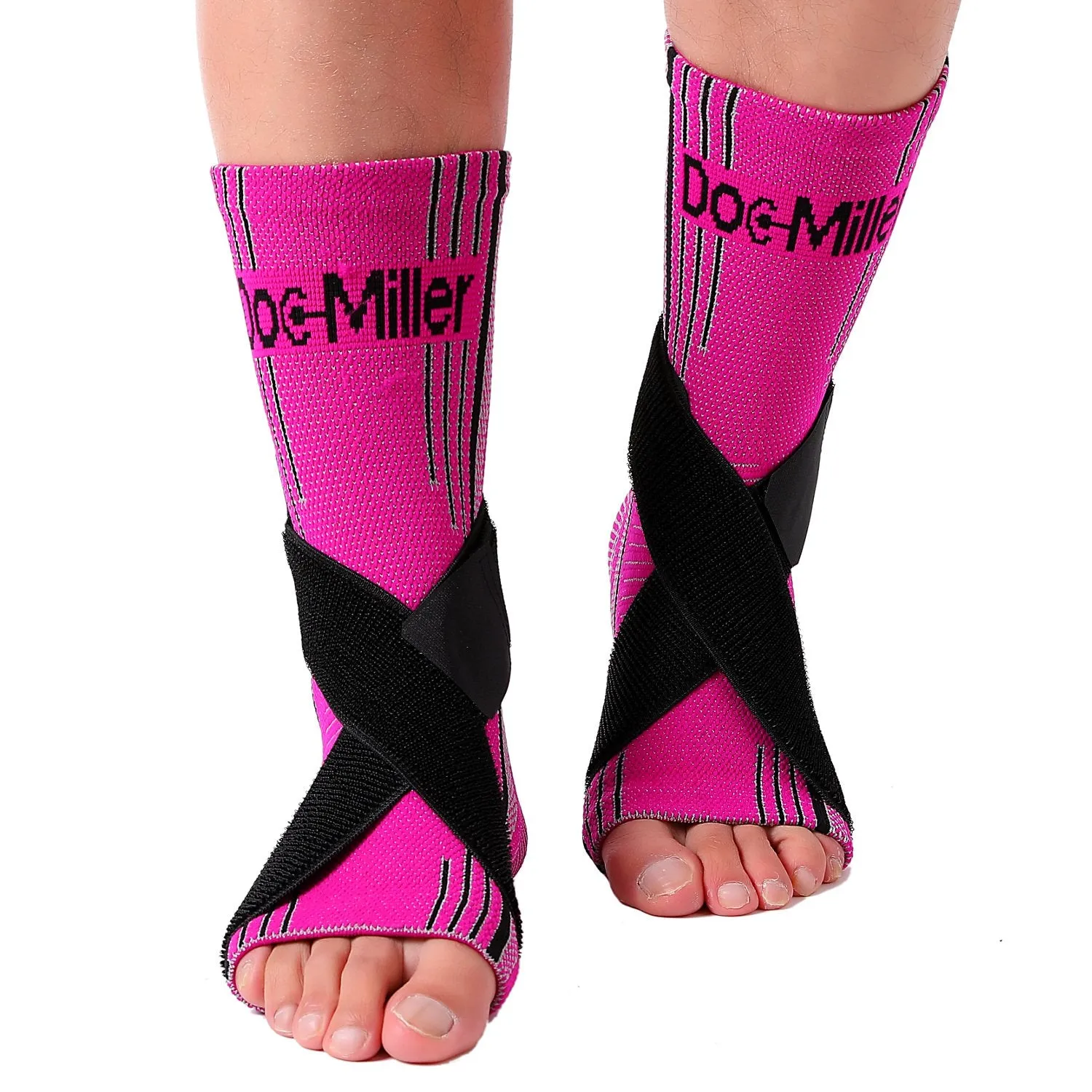 Ankle Brace Compression Support Sleeve w/ Straps