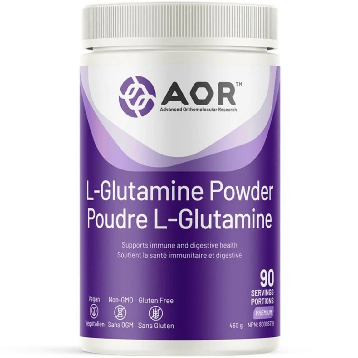 AOR L-Glutamine Powder 450g