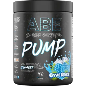 Applied Nutrition ABE (All Black Everything) PUMP Pre-Workout 500g Blue Razz