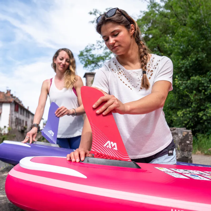 Aqua Marina 11’6” Coral 2023 Touring Inflatable Paddle Board SUP Raspberry