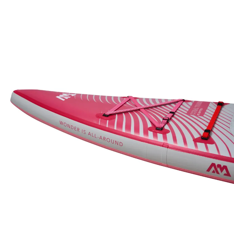 Aqua Marina 11’6” Coral 2023 Touring Inflatable Paddle Board SUP Raspberry