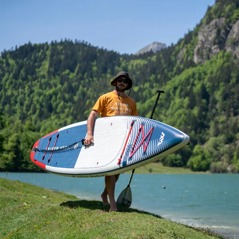 Aqua Marina 12'6" Hyper 2023 Touring Inflatable Paddle Board SUP Navy