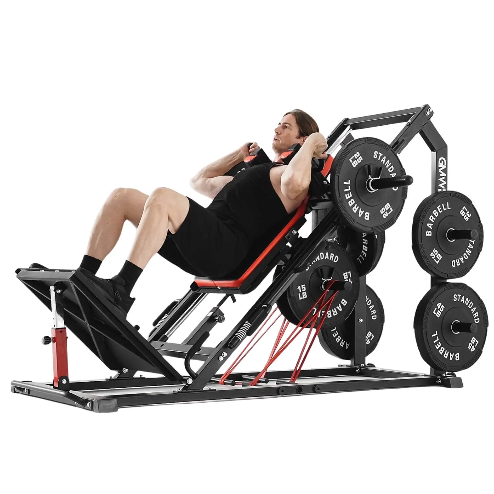 Arete ™ 3-in-1 Leg Press and Hack Squat Machine