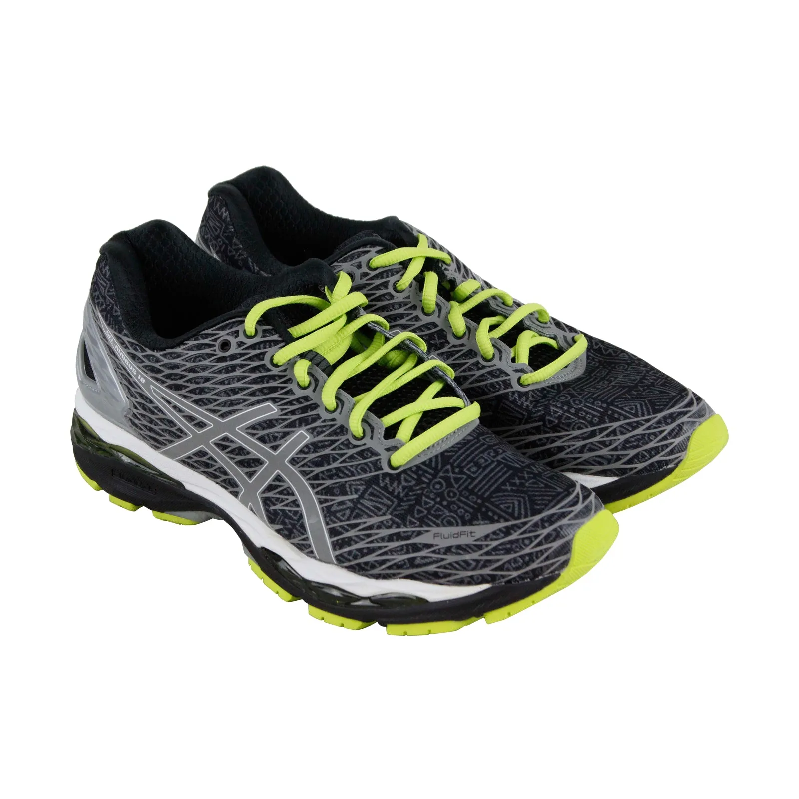 Asics Gel Nimbus 18 Lite Show T6E0N-9093 Mens Black Athletic Running Shoes