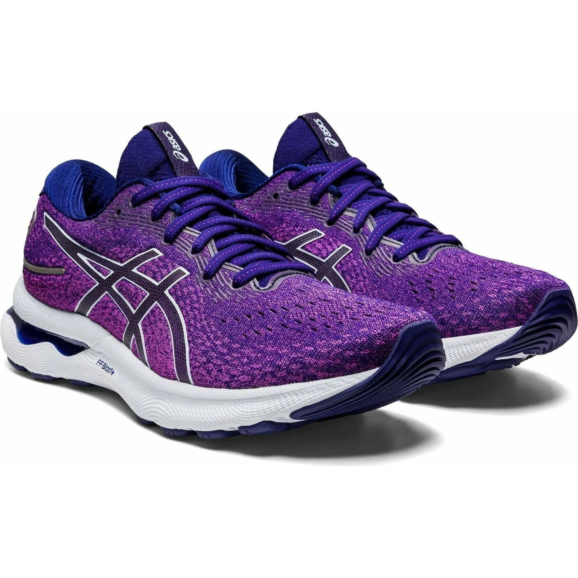 Asics Gel Nimbus 24 Womens Running Shoes - Purple