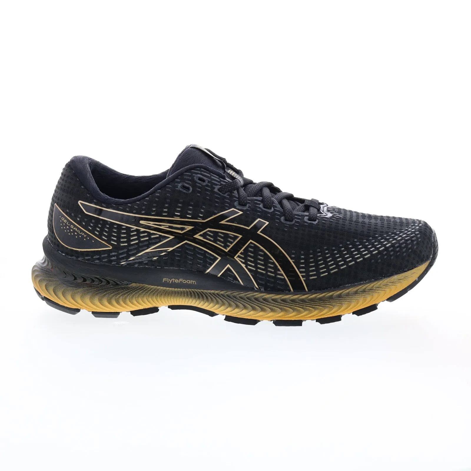 Asics Gel-Saiun 1011B400-001 Mens Black Mesh Athletic Running Shoes