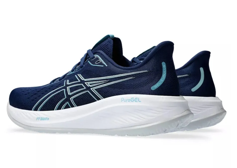 Asics Mens Trainer Gel-Cumulus 26 Blue Expanse/Blue Teal