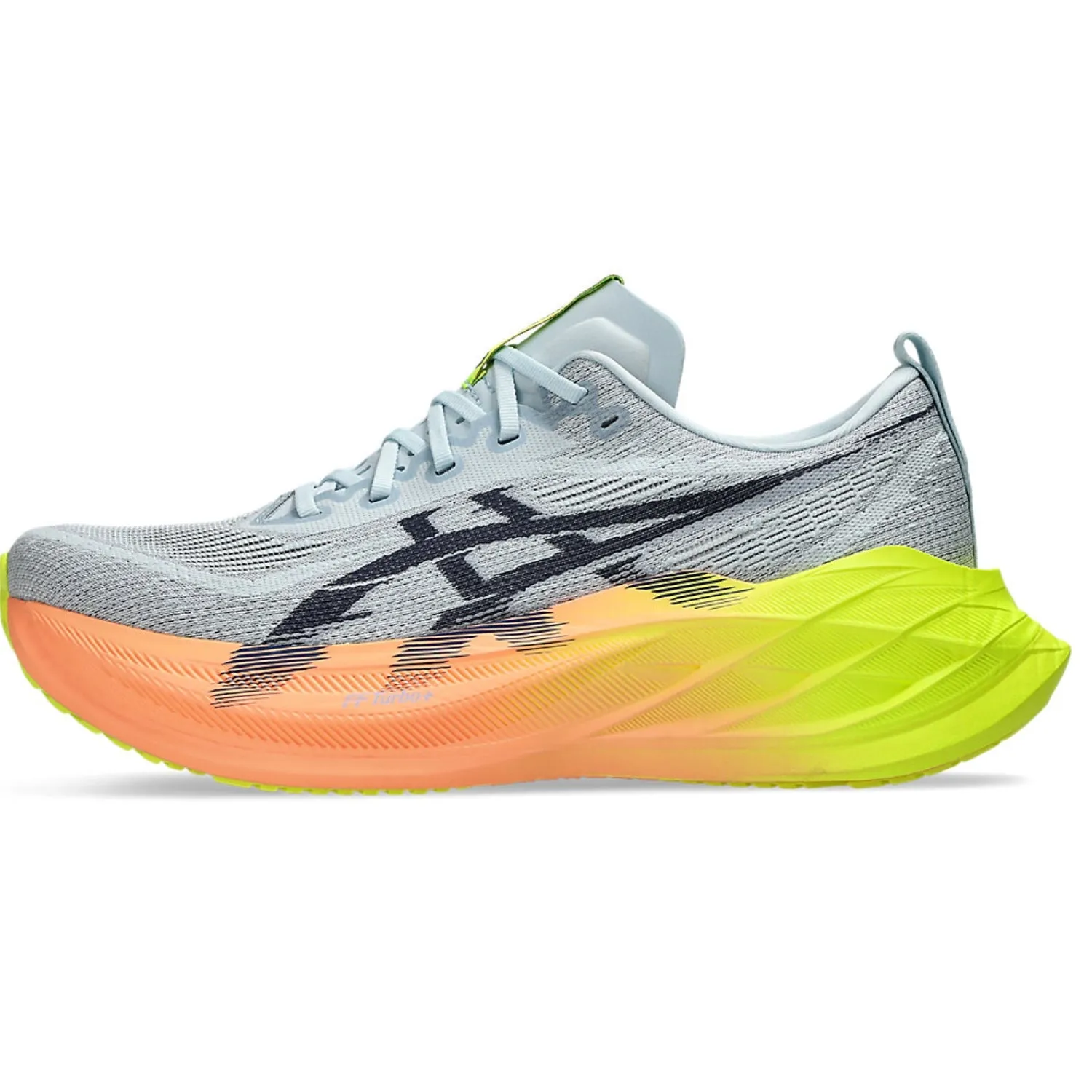 ASICS Super Blast 2 Paris Men's Running Shoe, Cool Grey/Safety Yellow