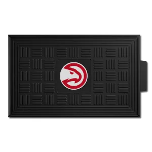 Atlanta Hawks Heavy Duty Vinyl Medallion Door Mat - 19.5in. x 31in.