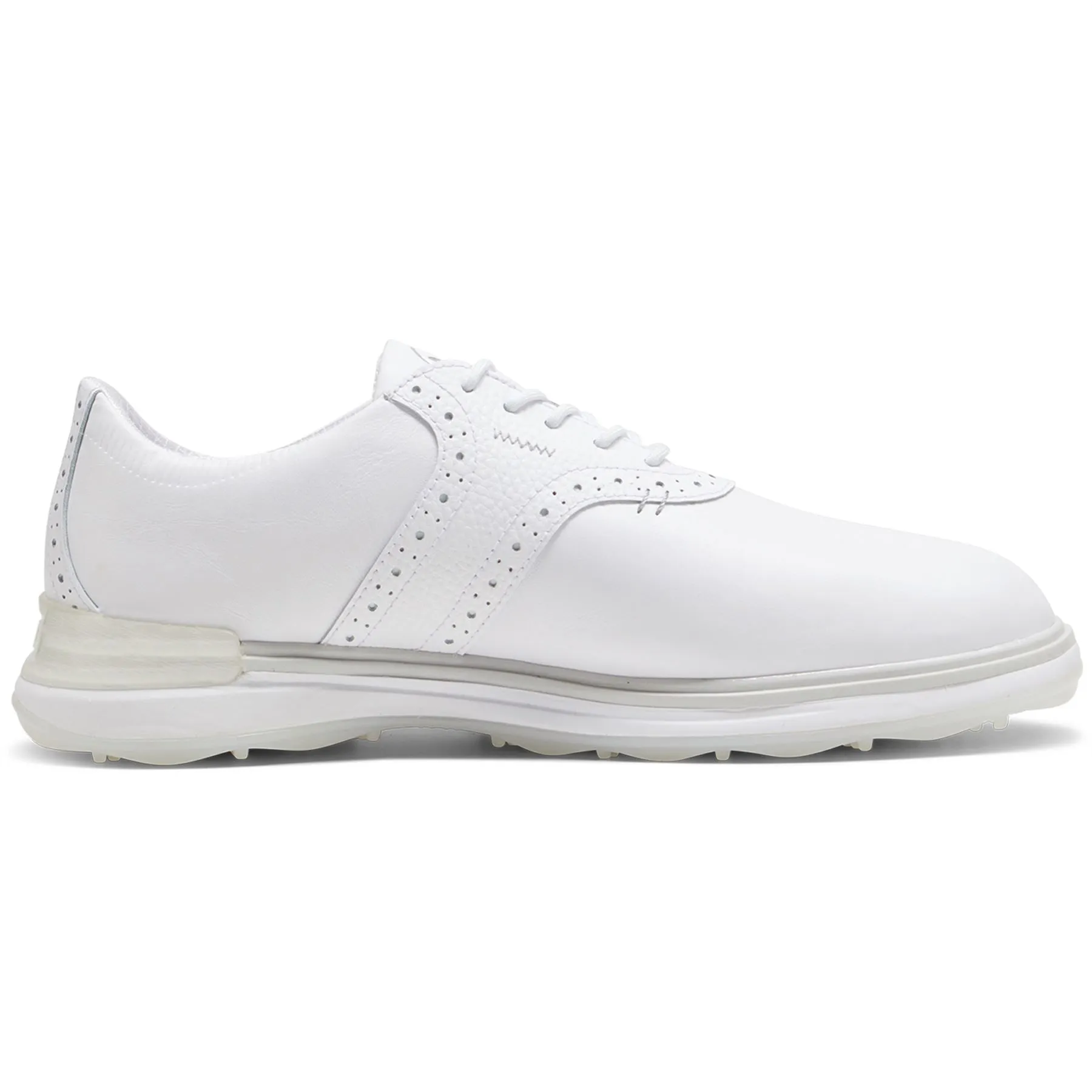 Avant Leather Spikeless Golf Shoes White - 2024