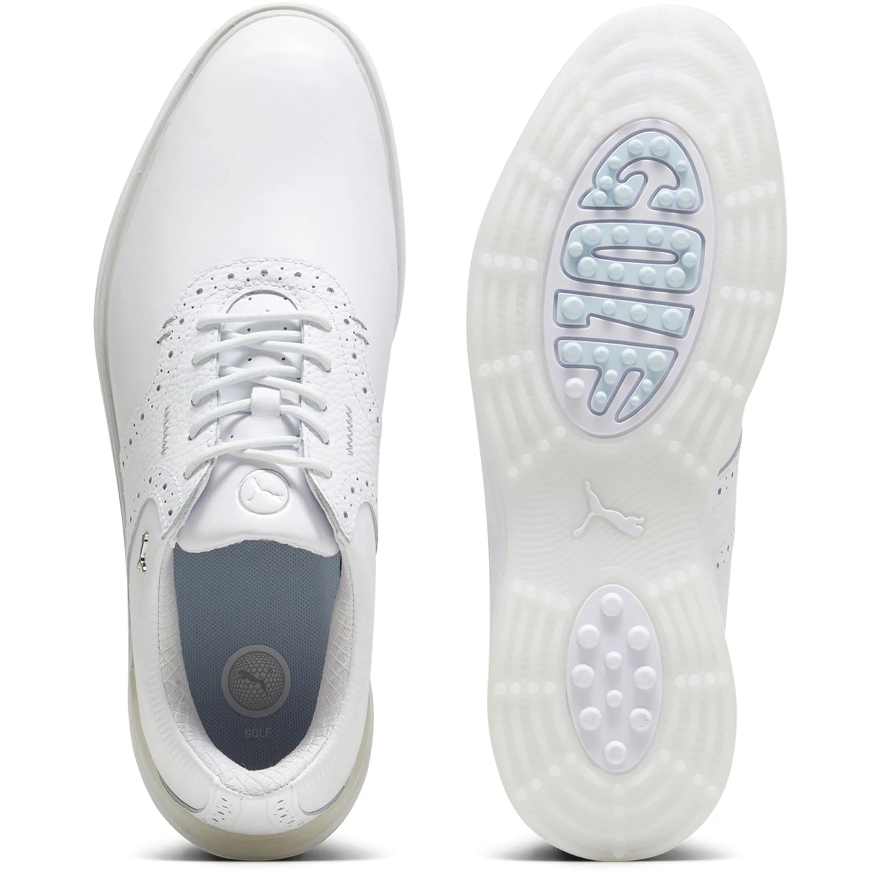 Avant Leather Spikeless Golf Shoes White - 2024