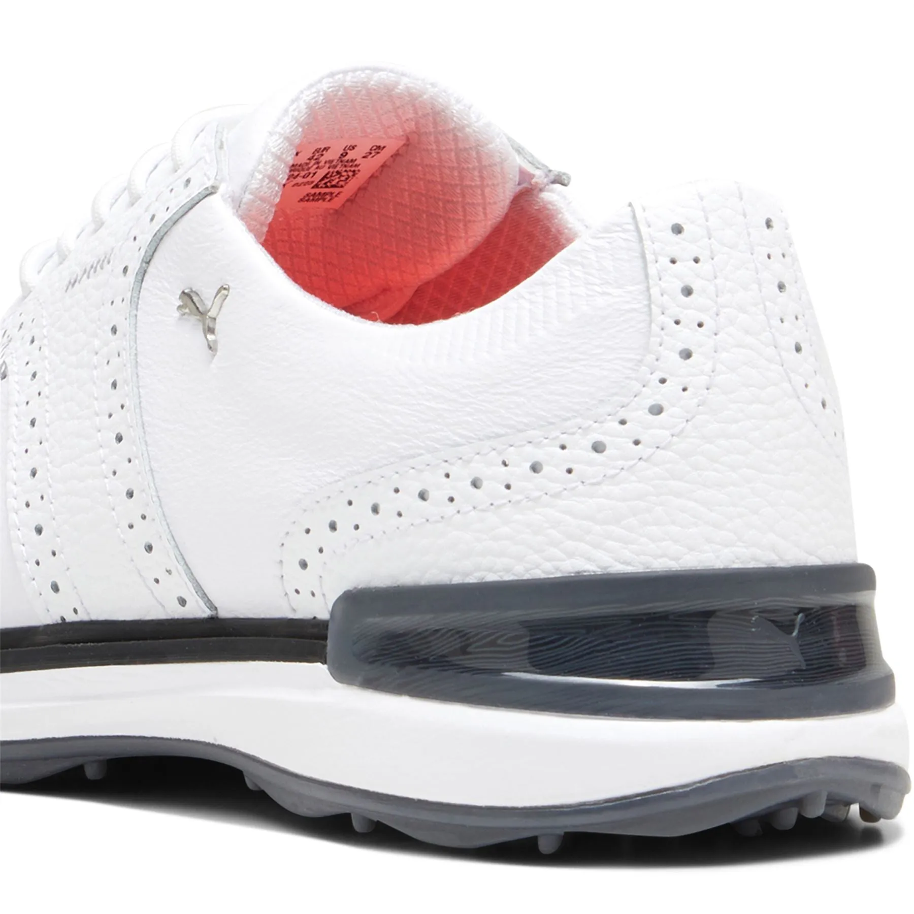 Avant Wingtip Leather Spikeless Golf Shoes White - 2024