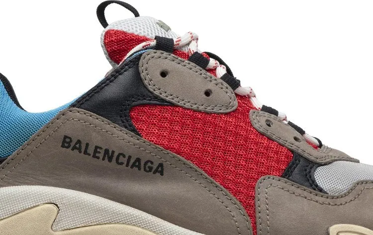 Balenciaga Triple S Sneaker Blue Red 2018, blue