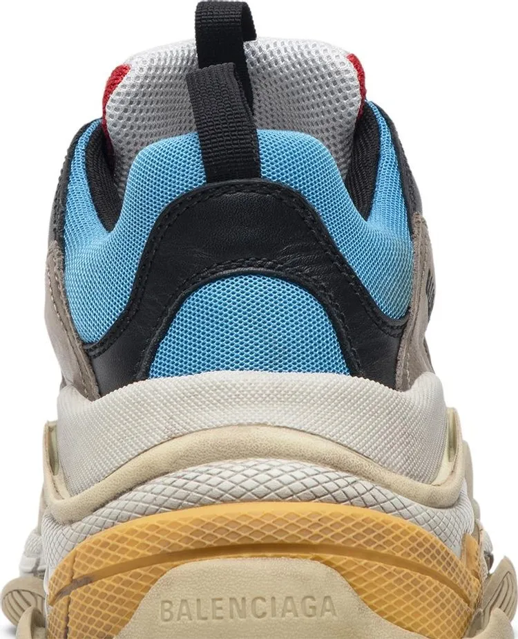 Balenciaga Triple S Sneaker Blue Red 2018, blue