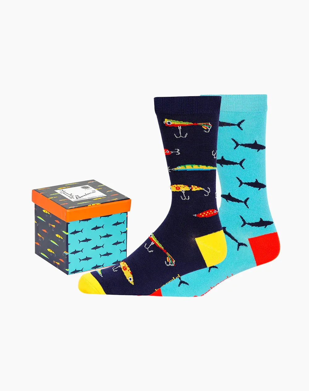 Bamboozld Print Socks 2 Pack Gift Box