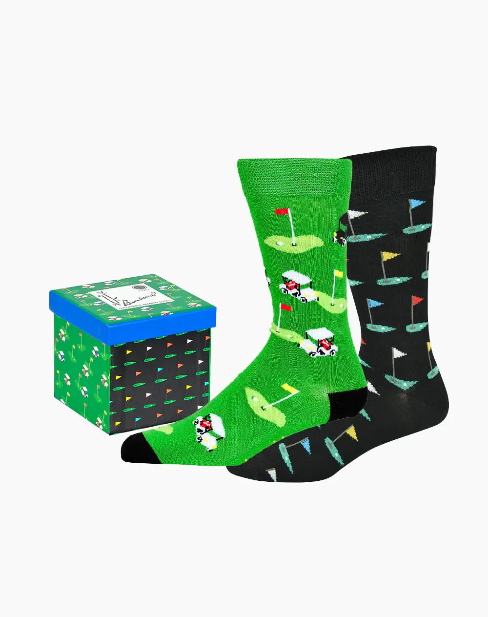 Bamboozld Print Socks 2 Pack Gift Box