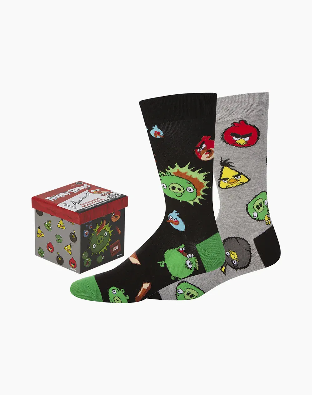 Bamboozld Print Socks 2 Pack Gift Box