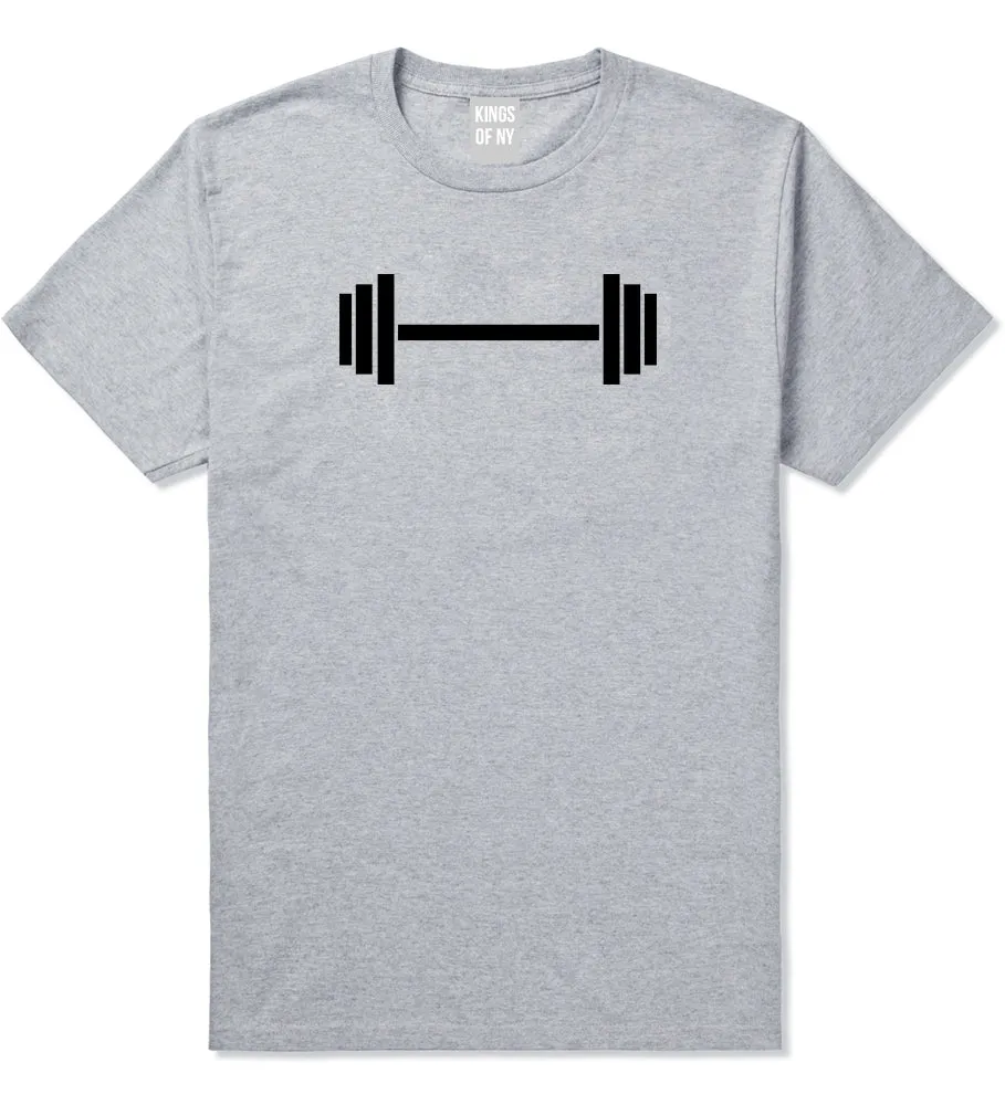 Barbell Workout Gym Mens T-Shirt