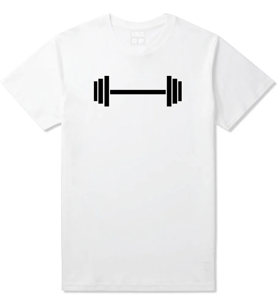 Barbell Workout Gym Mens T-Shirt