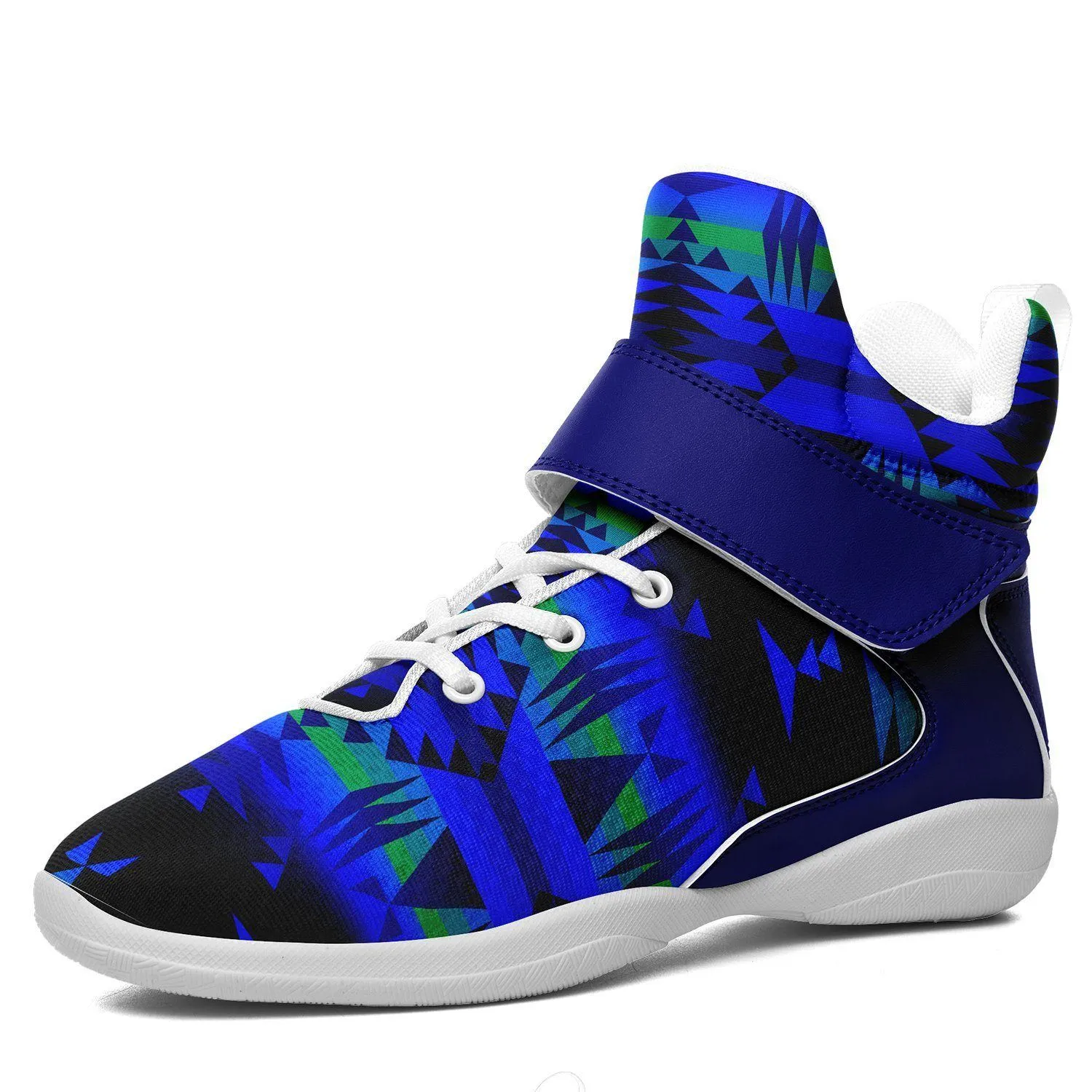 Between the Blue Ridge Mountains Ipottaa Basketball / Sport High Top Shoes - White Sole