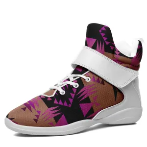 Between the Mountains Berry Ipottaa Basketball / Sport High Top Shoes - White Sole