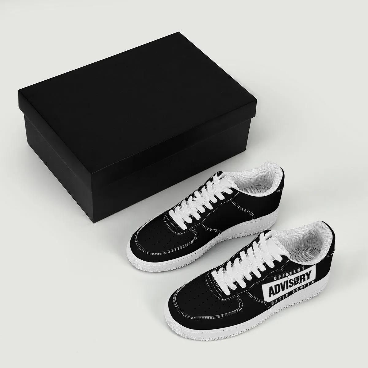 Black Advisory | Custom Cool Shoes | Shoe Zero