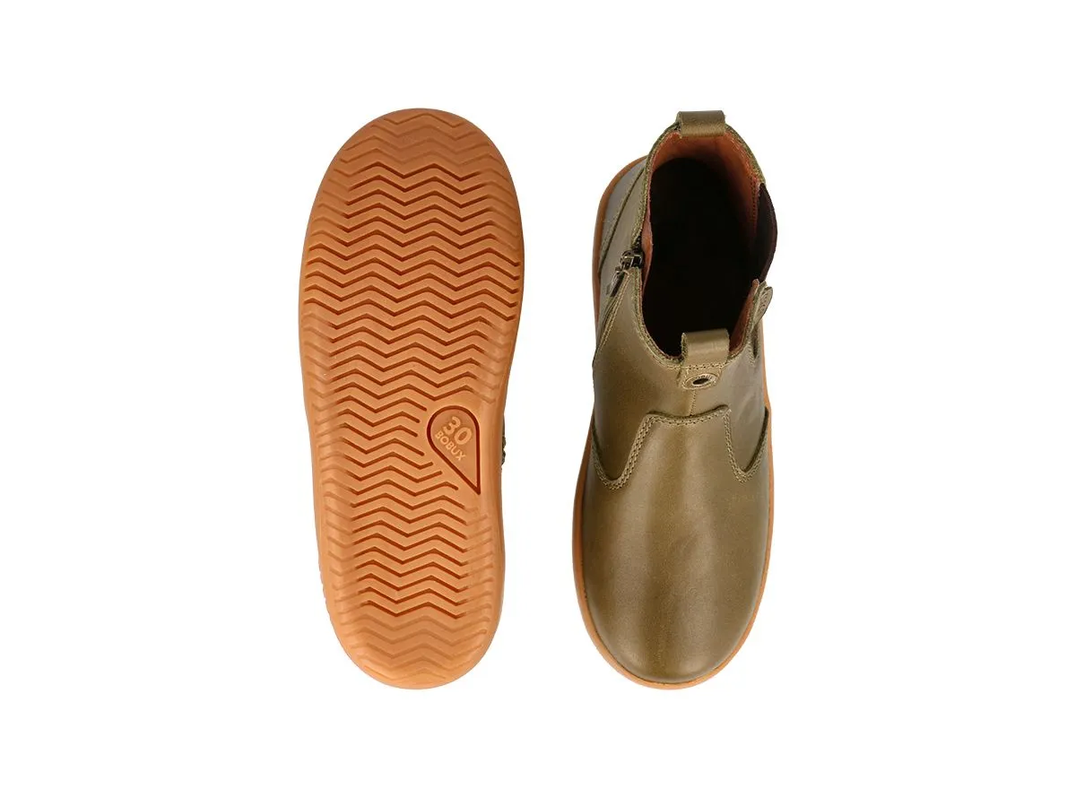 BOBUX JODHPUR KID  - OLIVE TOFFEE