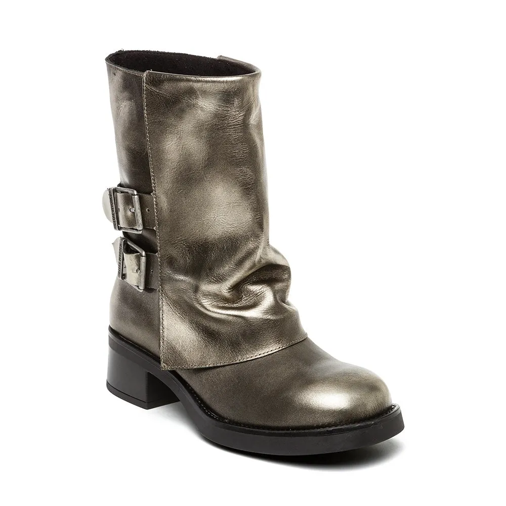 Bonfire Boot GOLD LEATHER