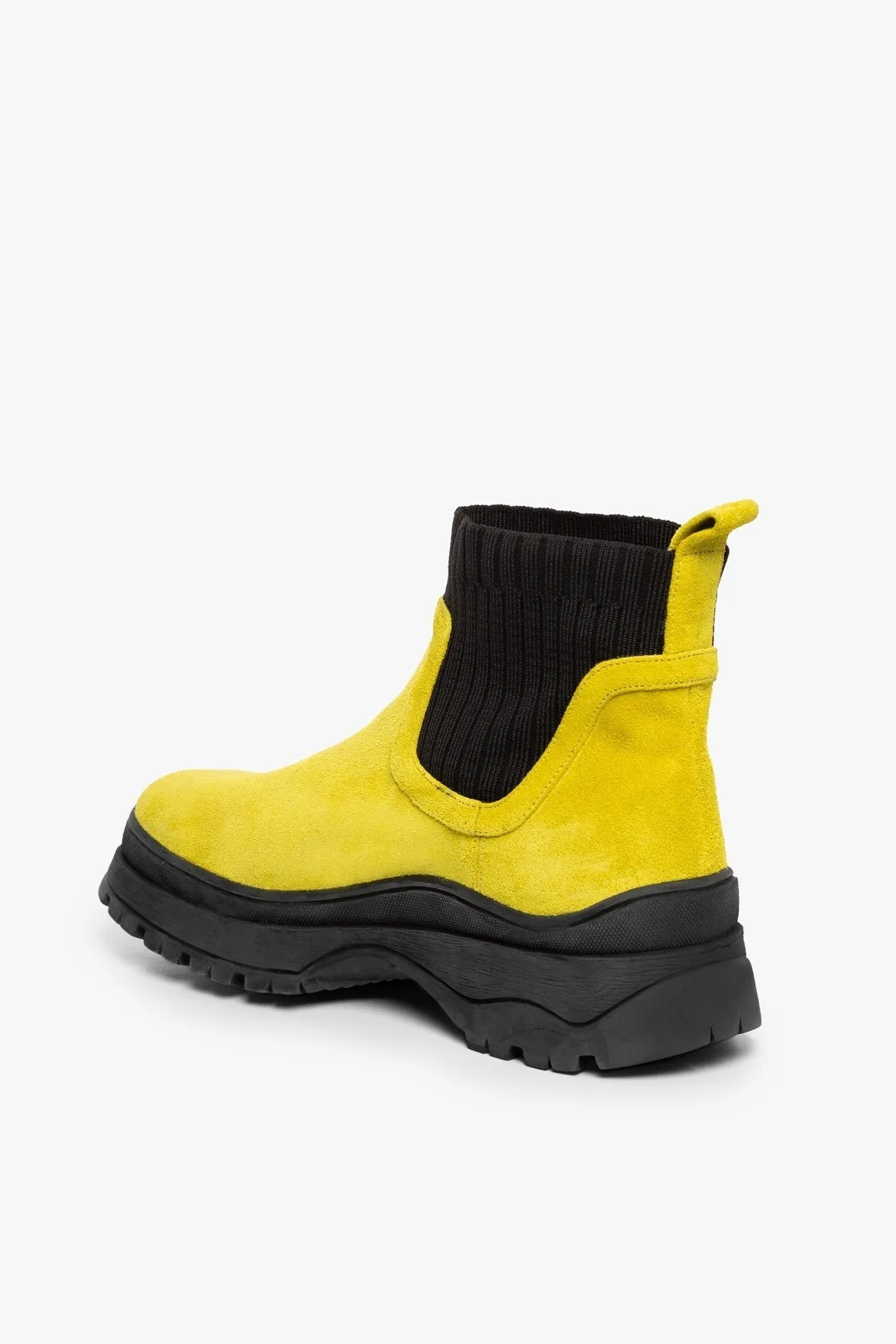 BOW BOOT | CHARTREUSE BLACK