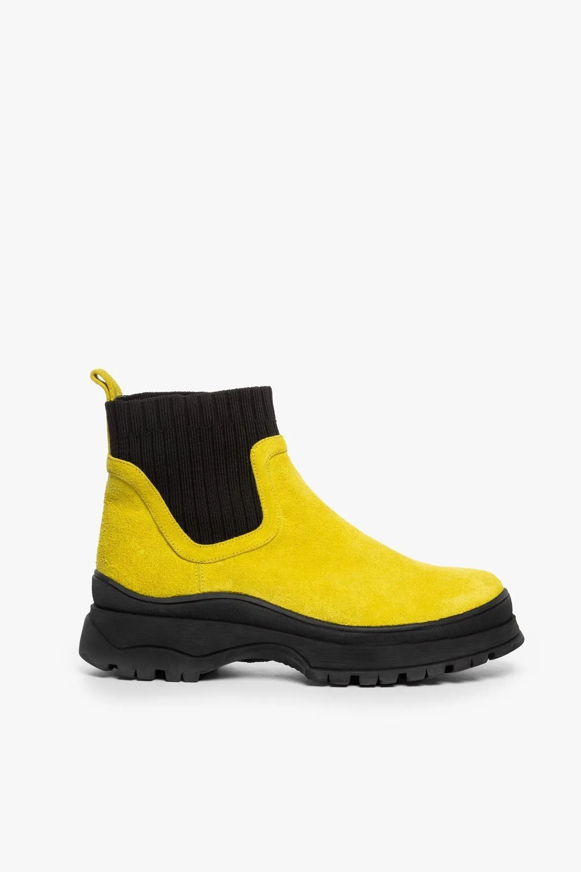 BOW BOOT | CHARTREUSE BLACK