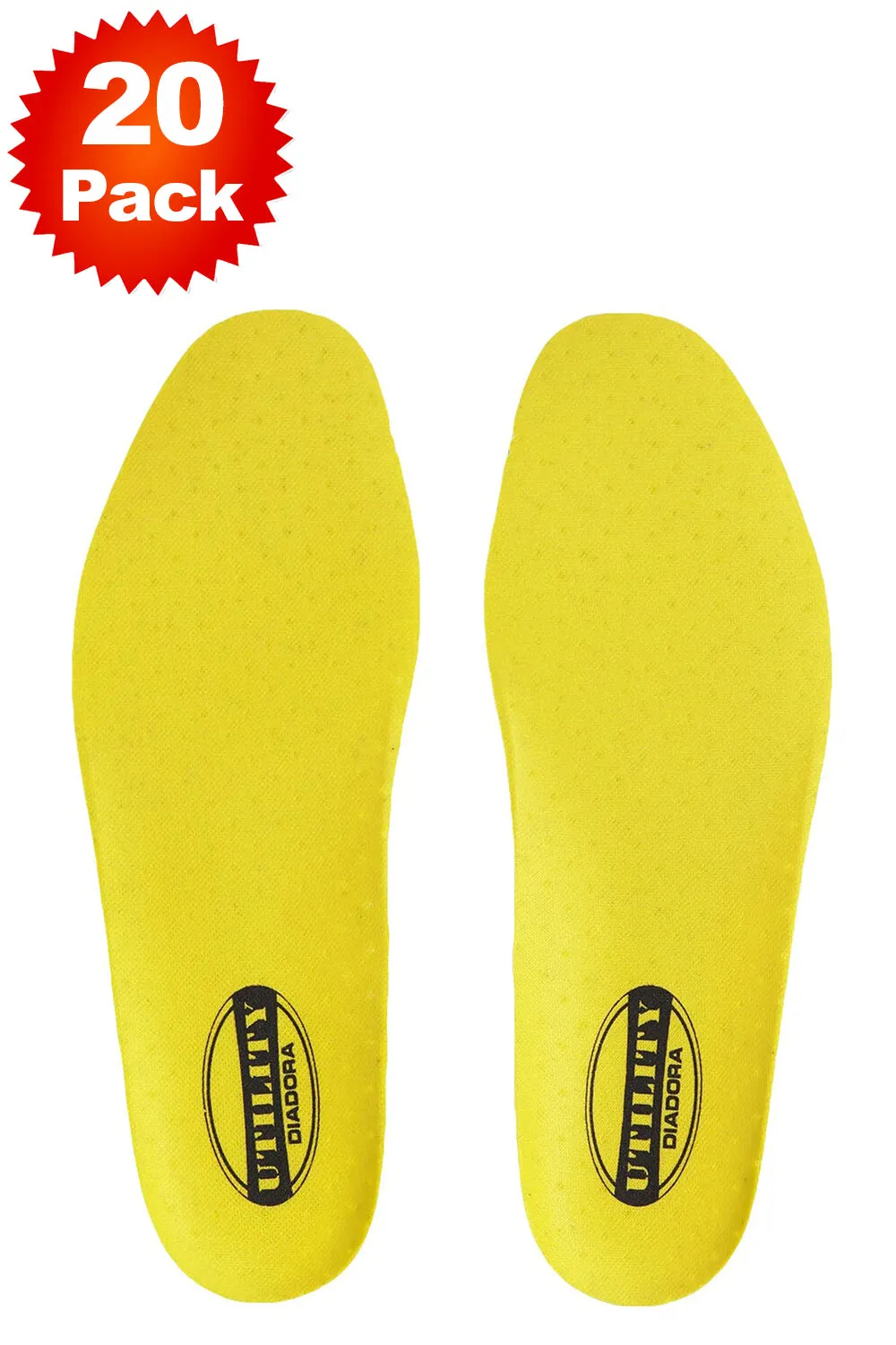 Breathable Insoles with Arch Support - 10/20 Pack