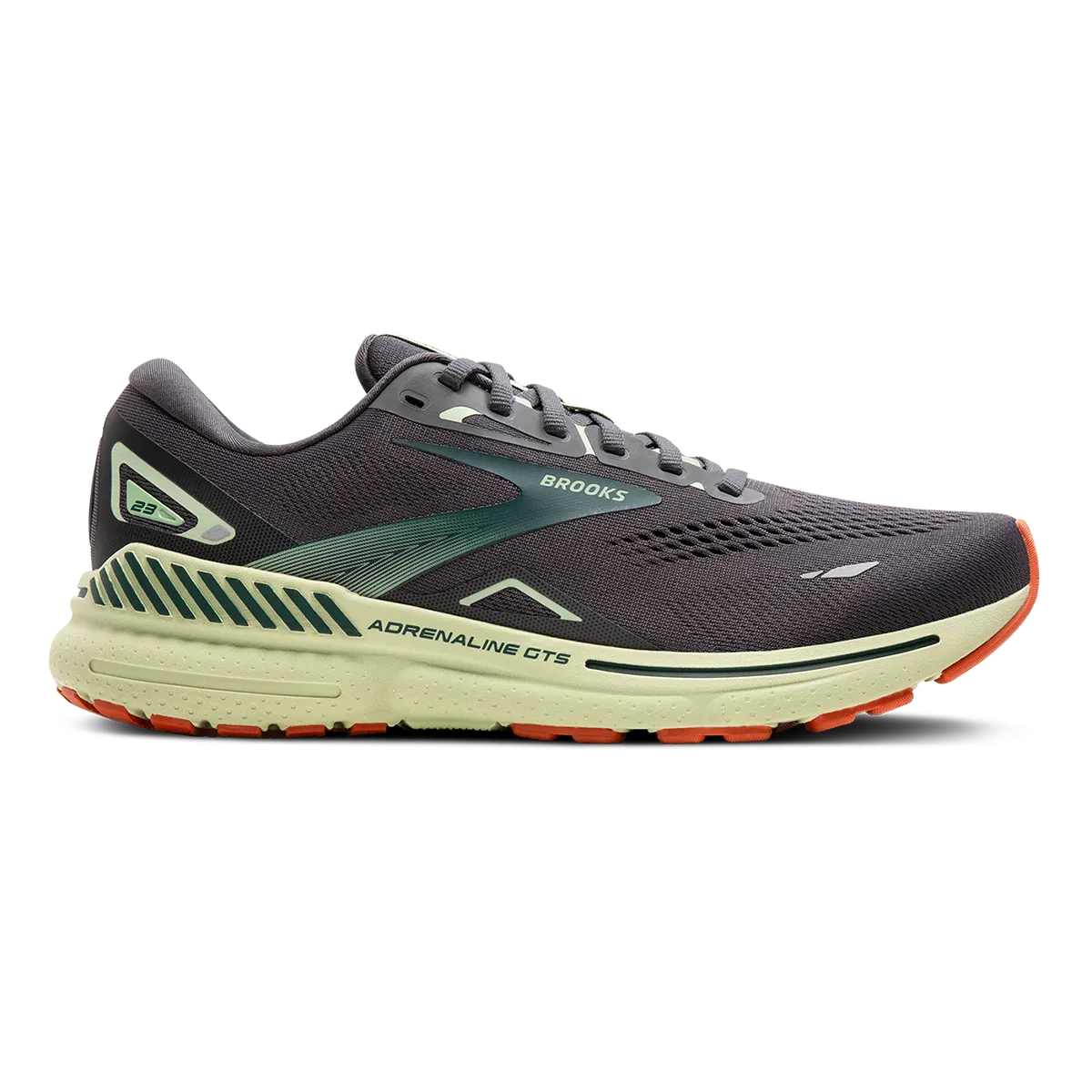 Brooks Adrenaline GTS 23 - Ebony - Smoke Green - Clay