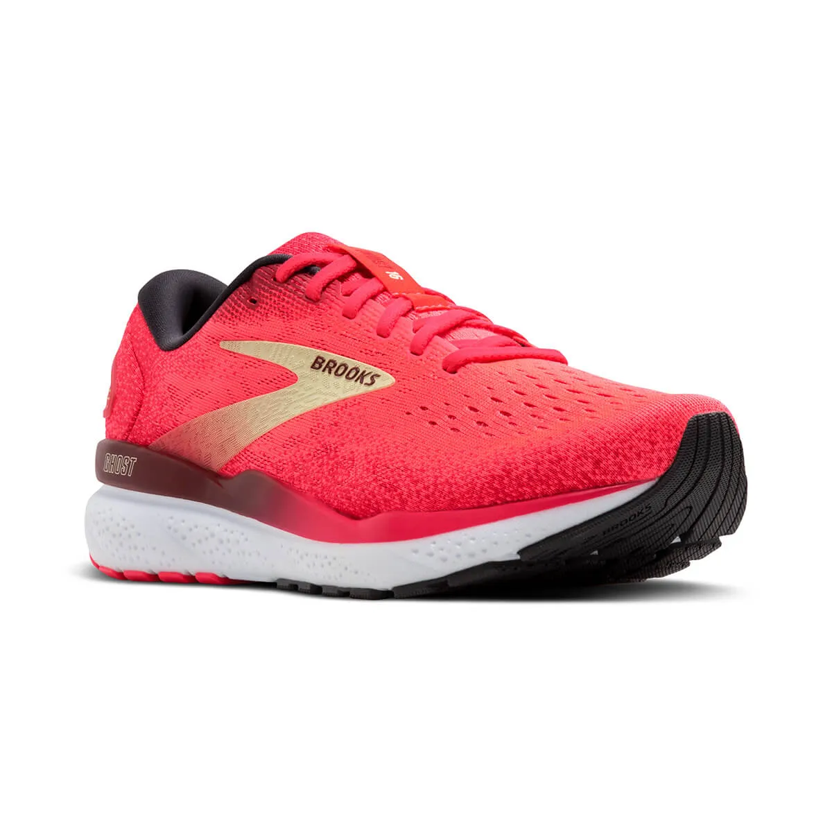 Brooks Ghost 16 Womens | Pink/sundried Tomato/cream