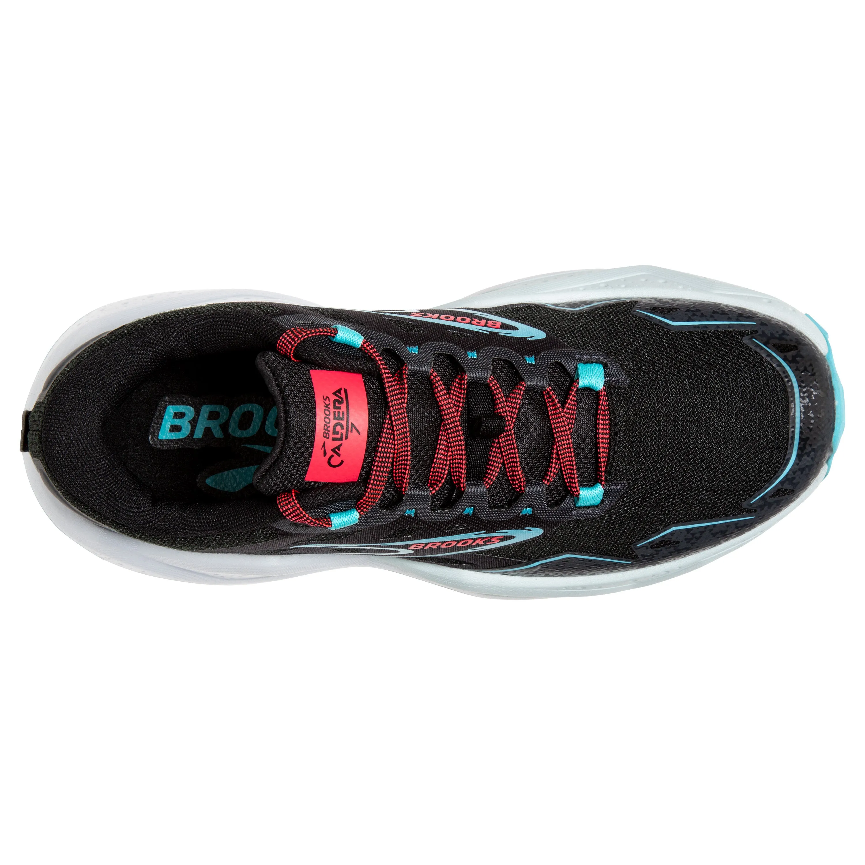 Brooks Womens Trainer Caldera 7 Black/Ebony/Bluefish