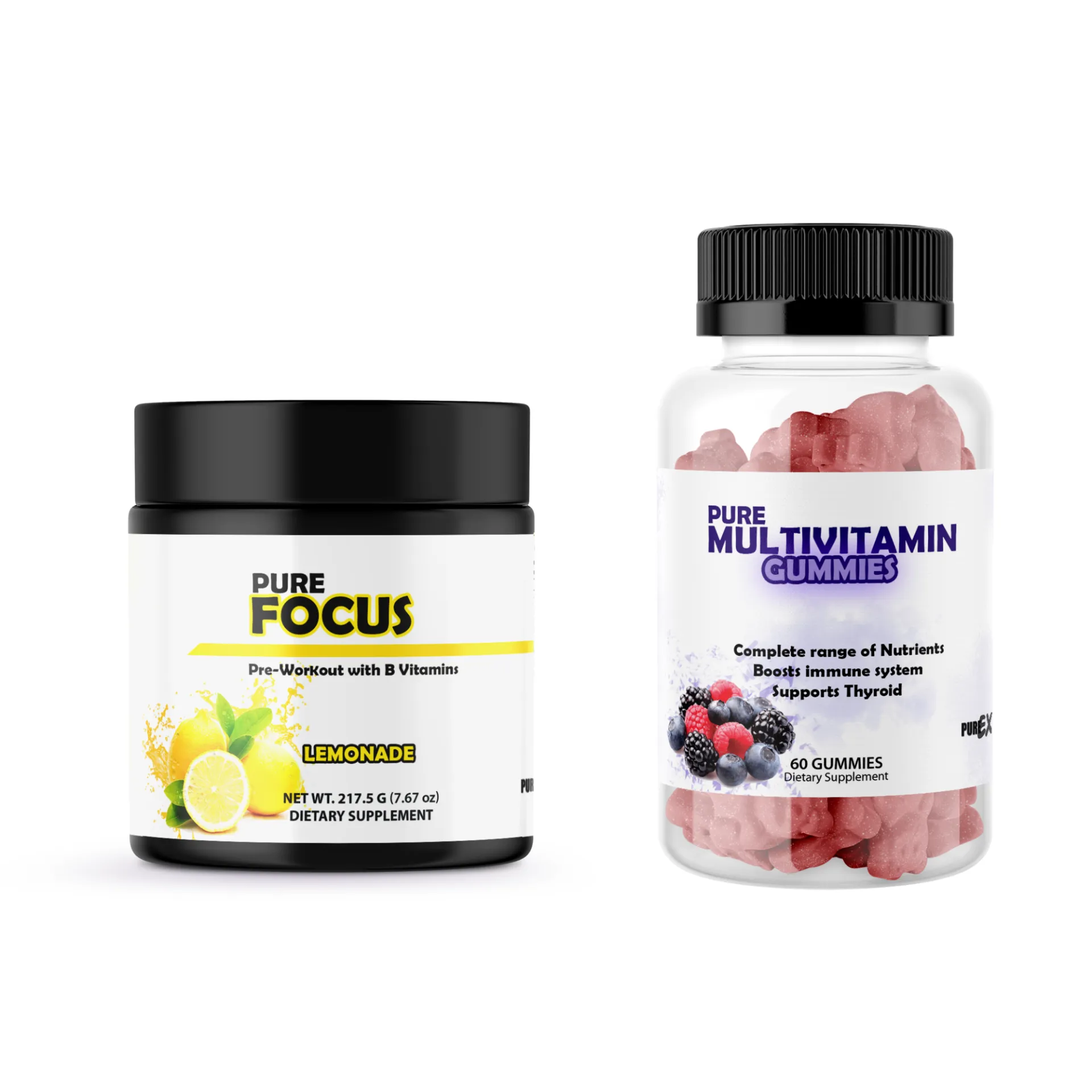 Bundled: Multivitamins   Pre-Workout