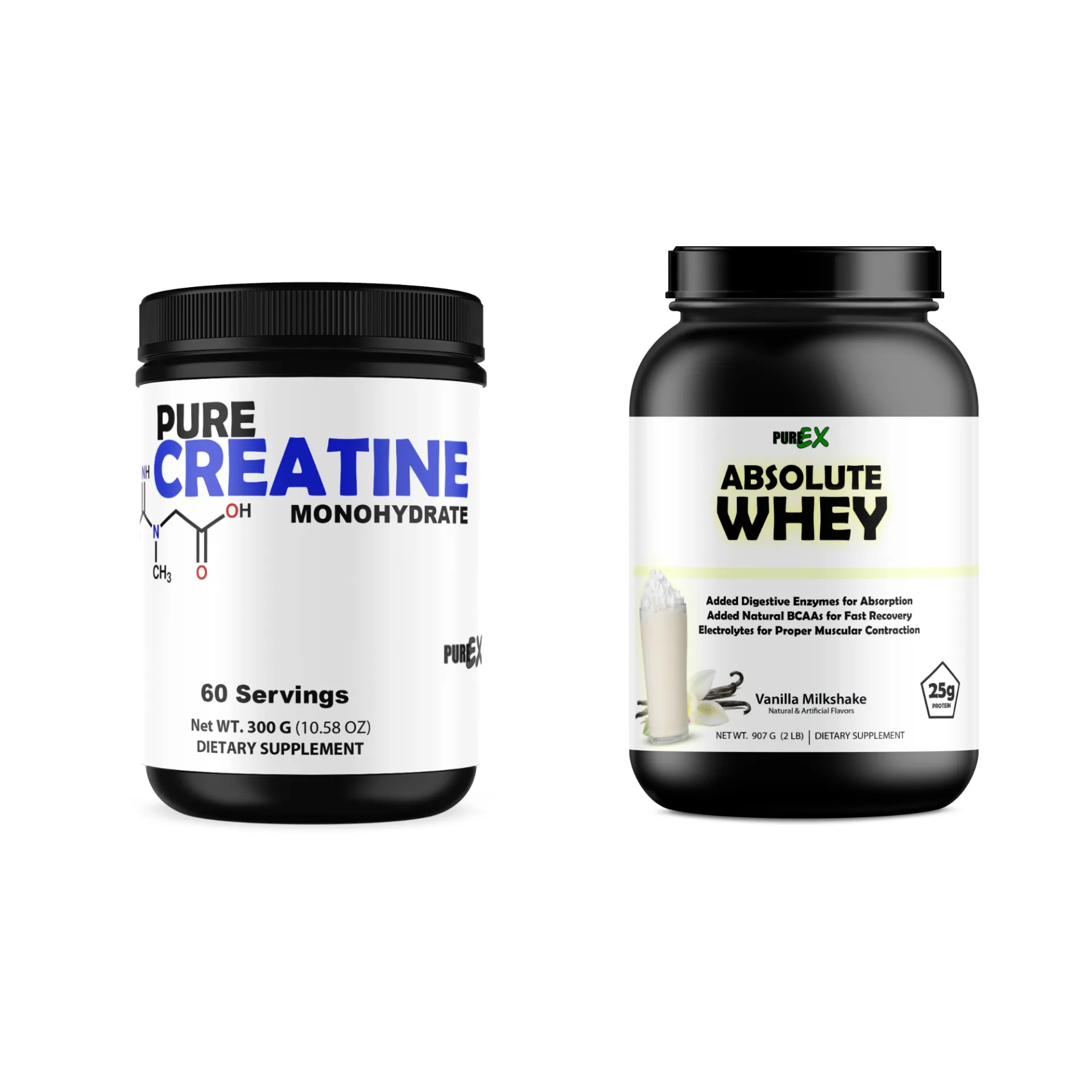 Bundled: Protein   Creatine