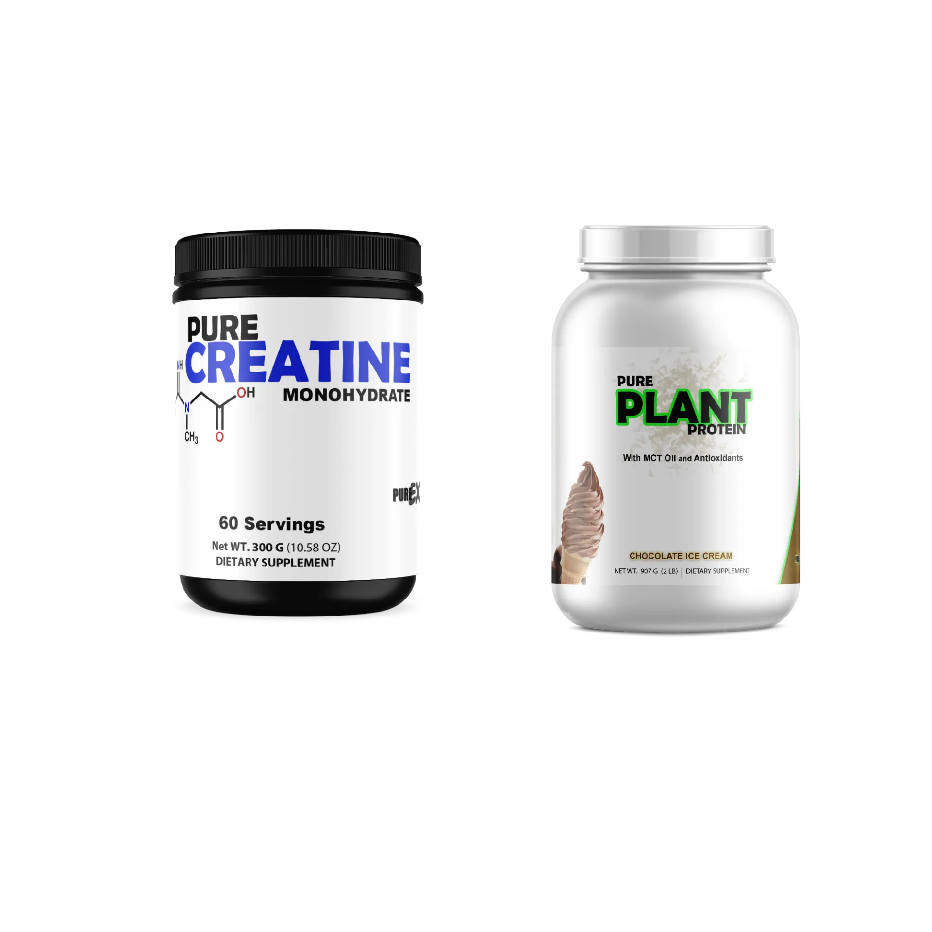 Bundled: Protein   Creatine