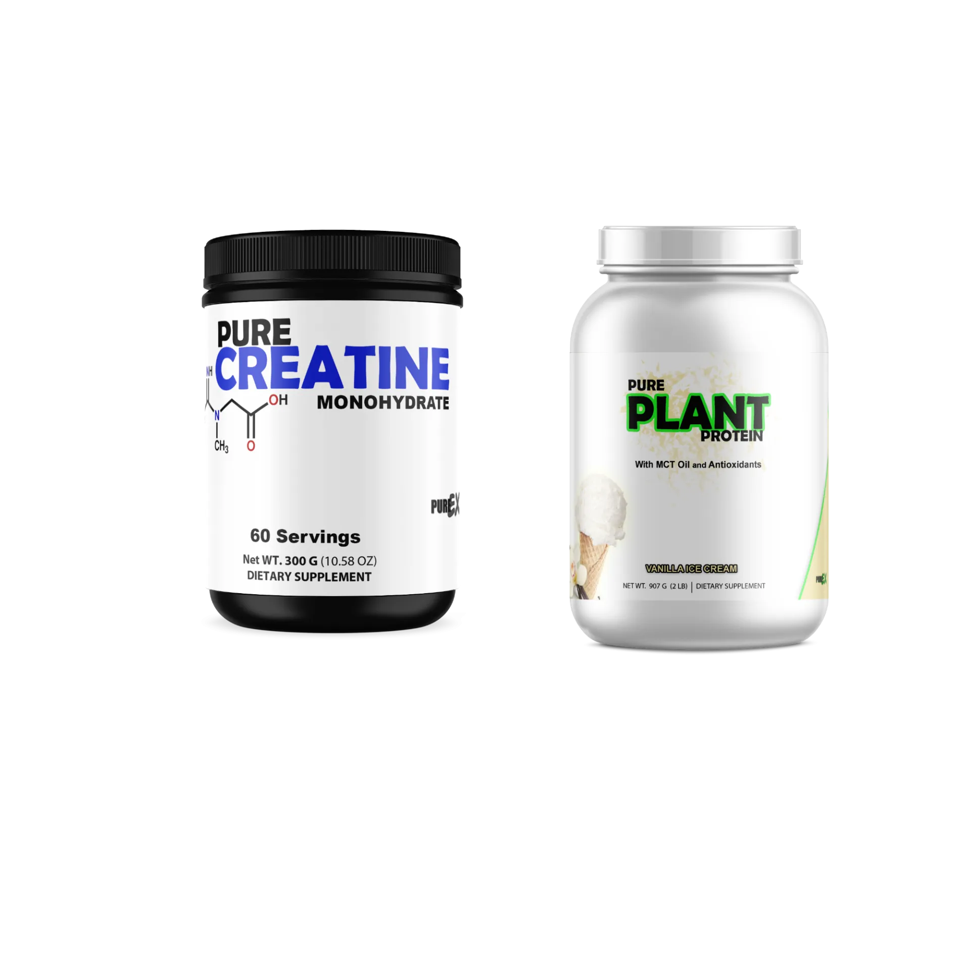 Bundled: Protein   Creatine