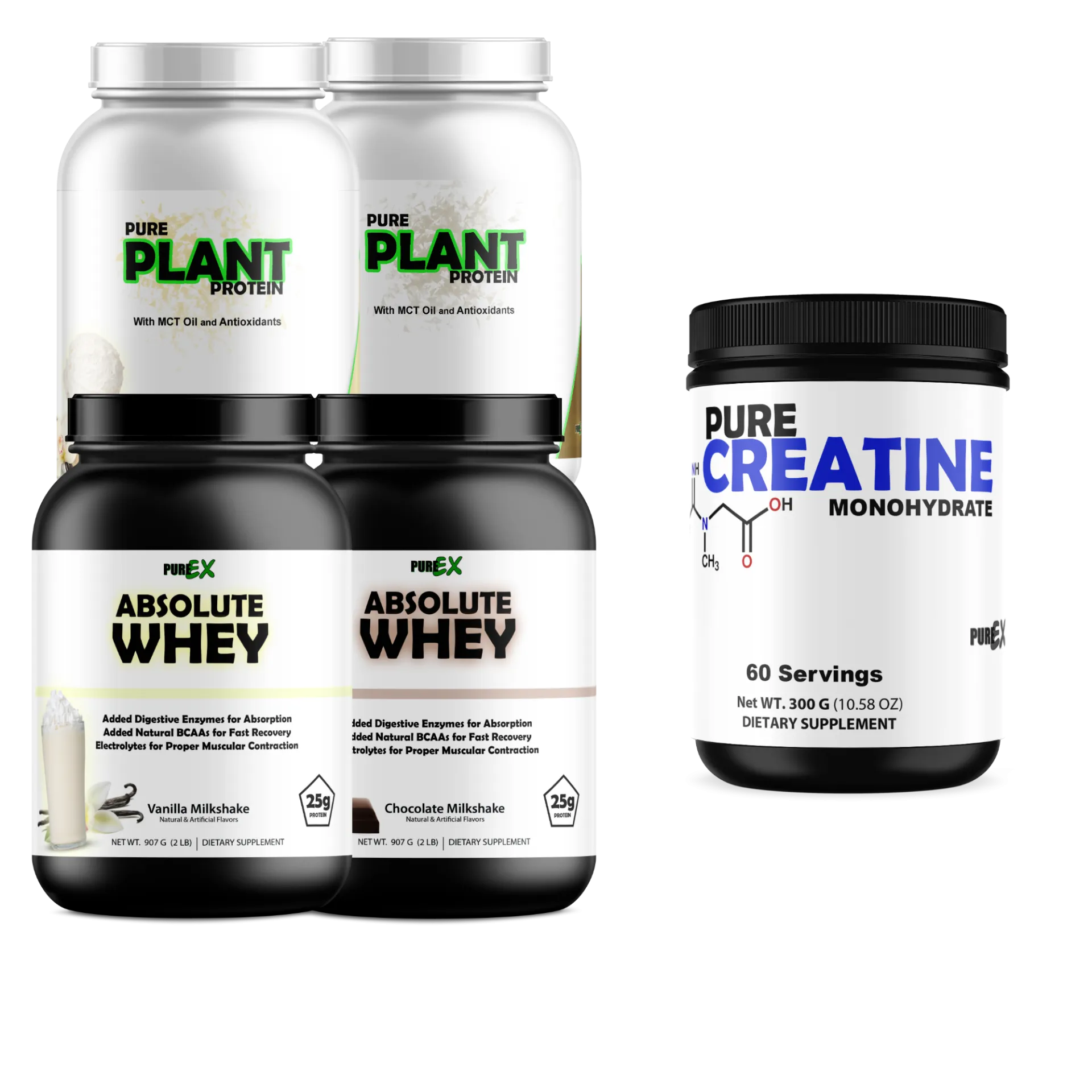 Bundled: Protein   Creatine