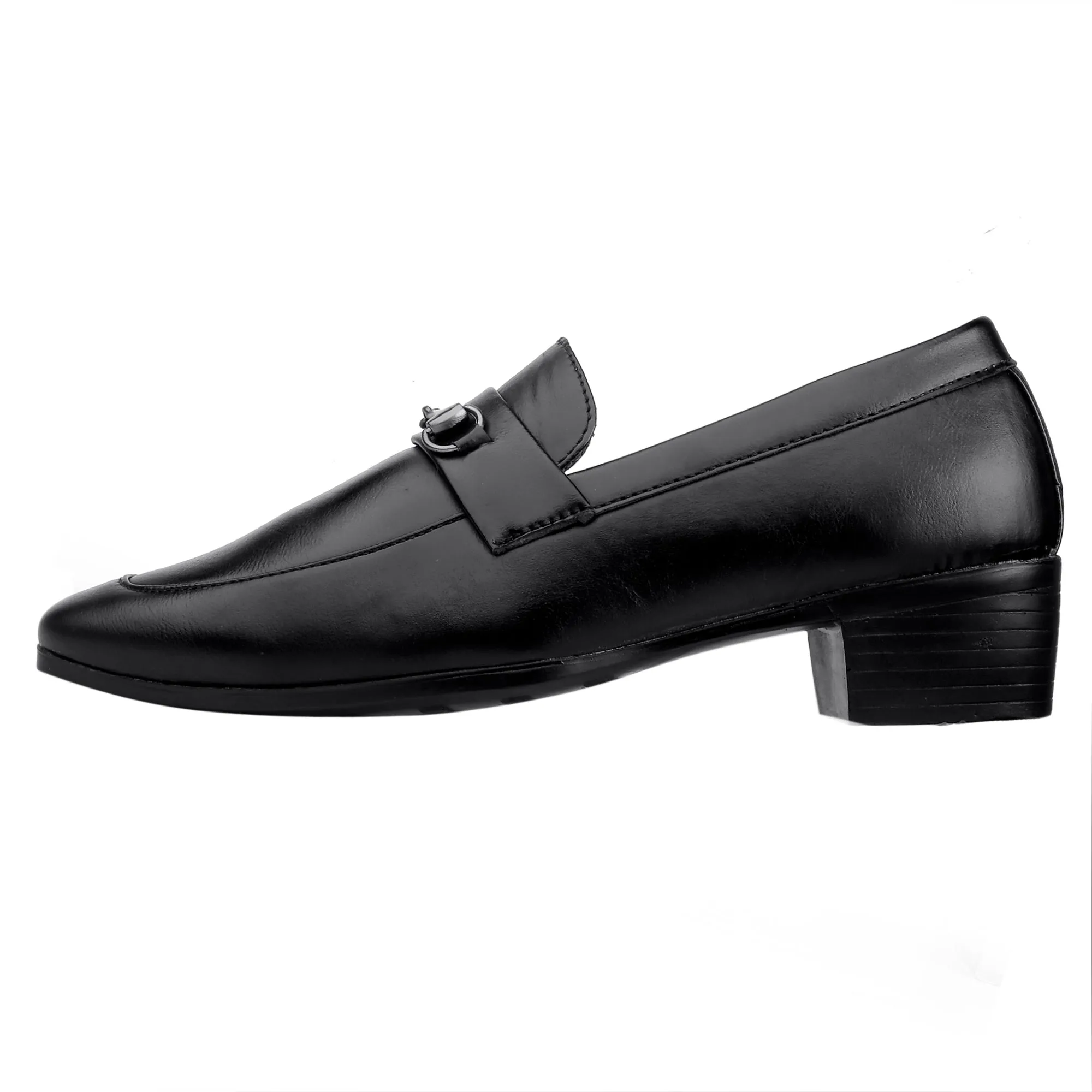 BXXY Men's Height Increasing  Casual, Loafer And Moccasins, Buckle Shoes