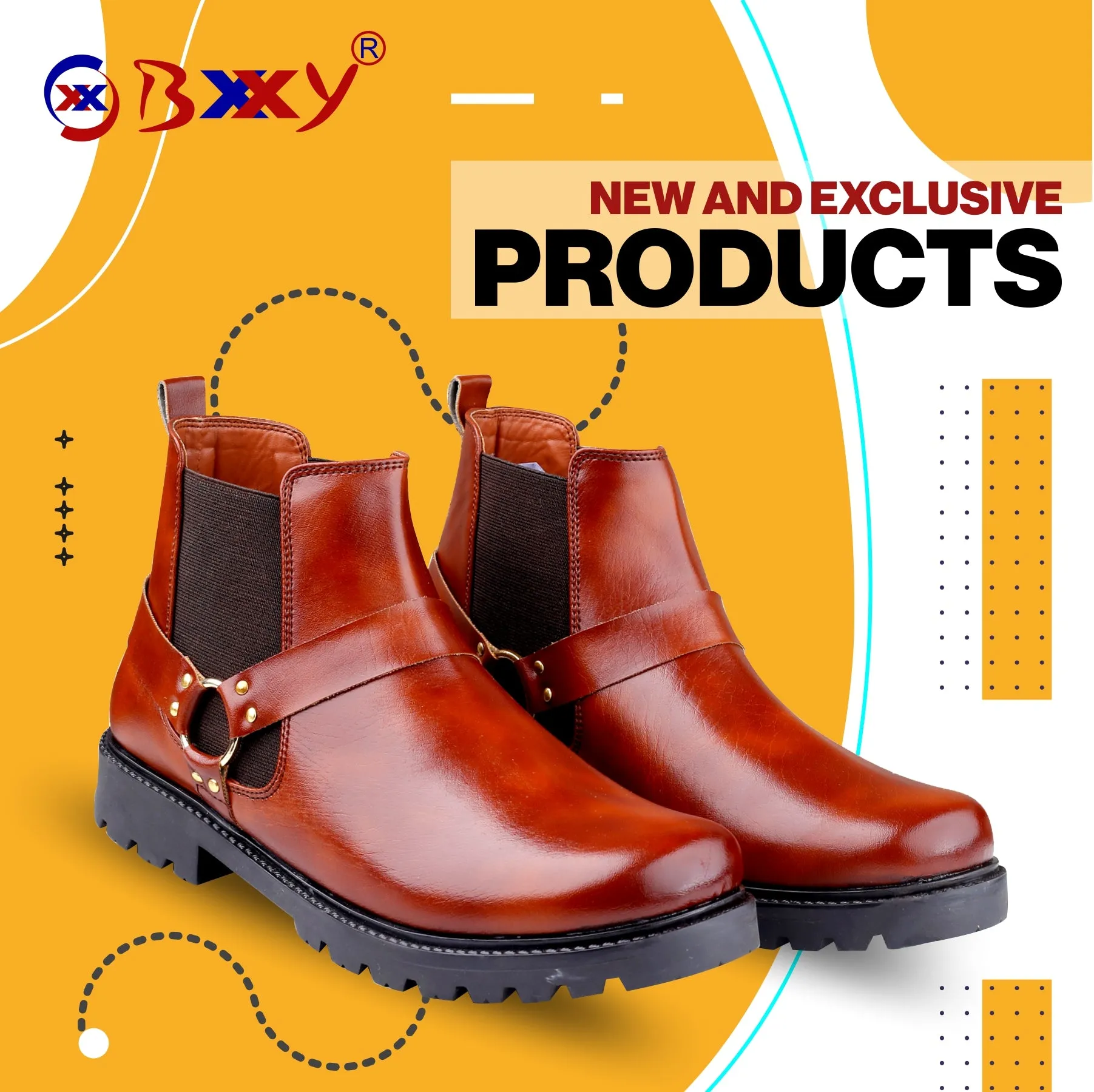 Bxxy Men's Stylish And Casual Boots