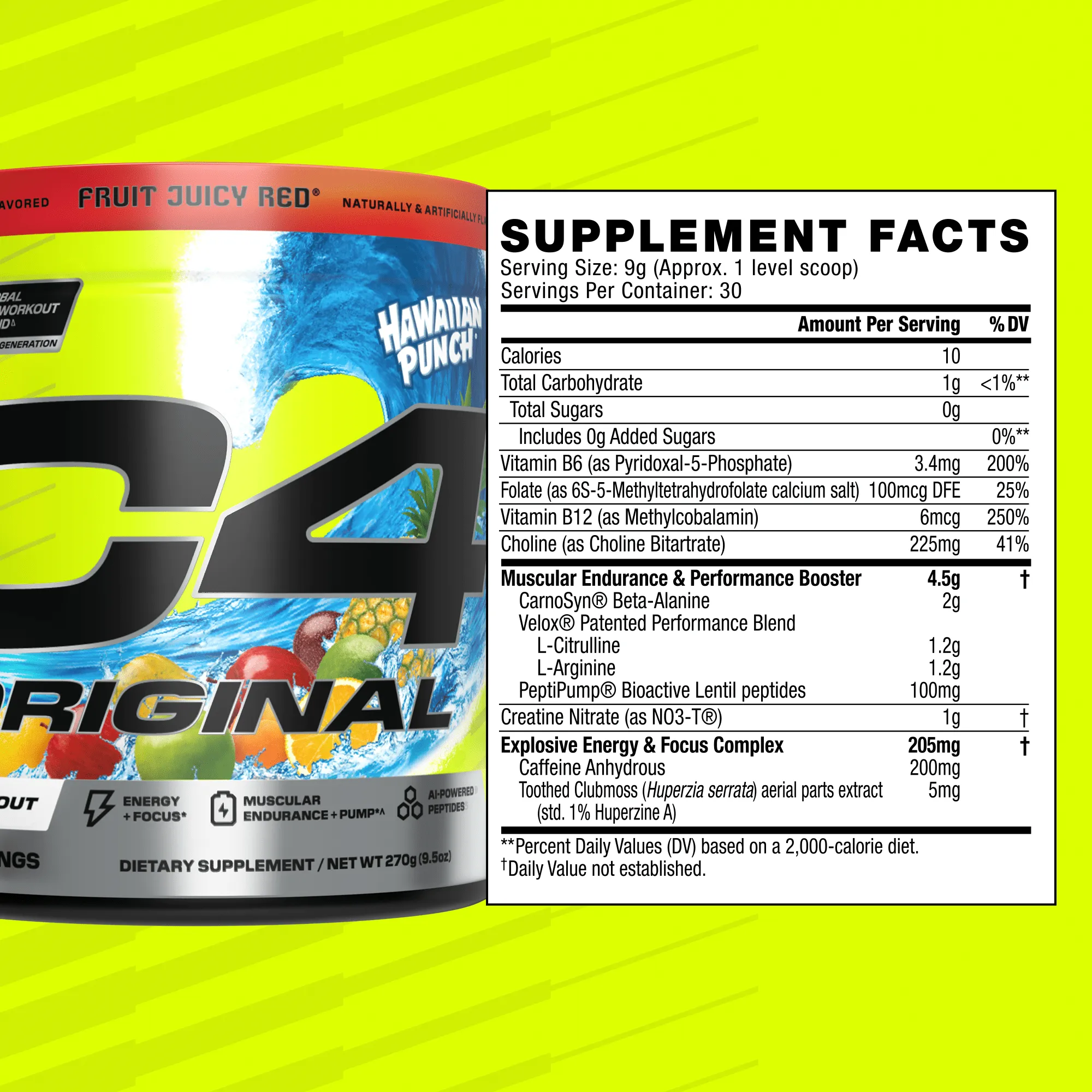 C4 Original Pre Workout Powder